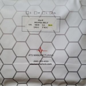 Hernia Belt - White - Size XL - NWT